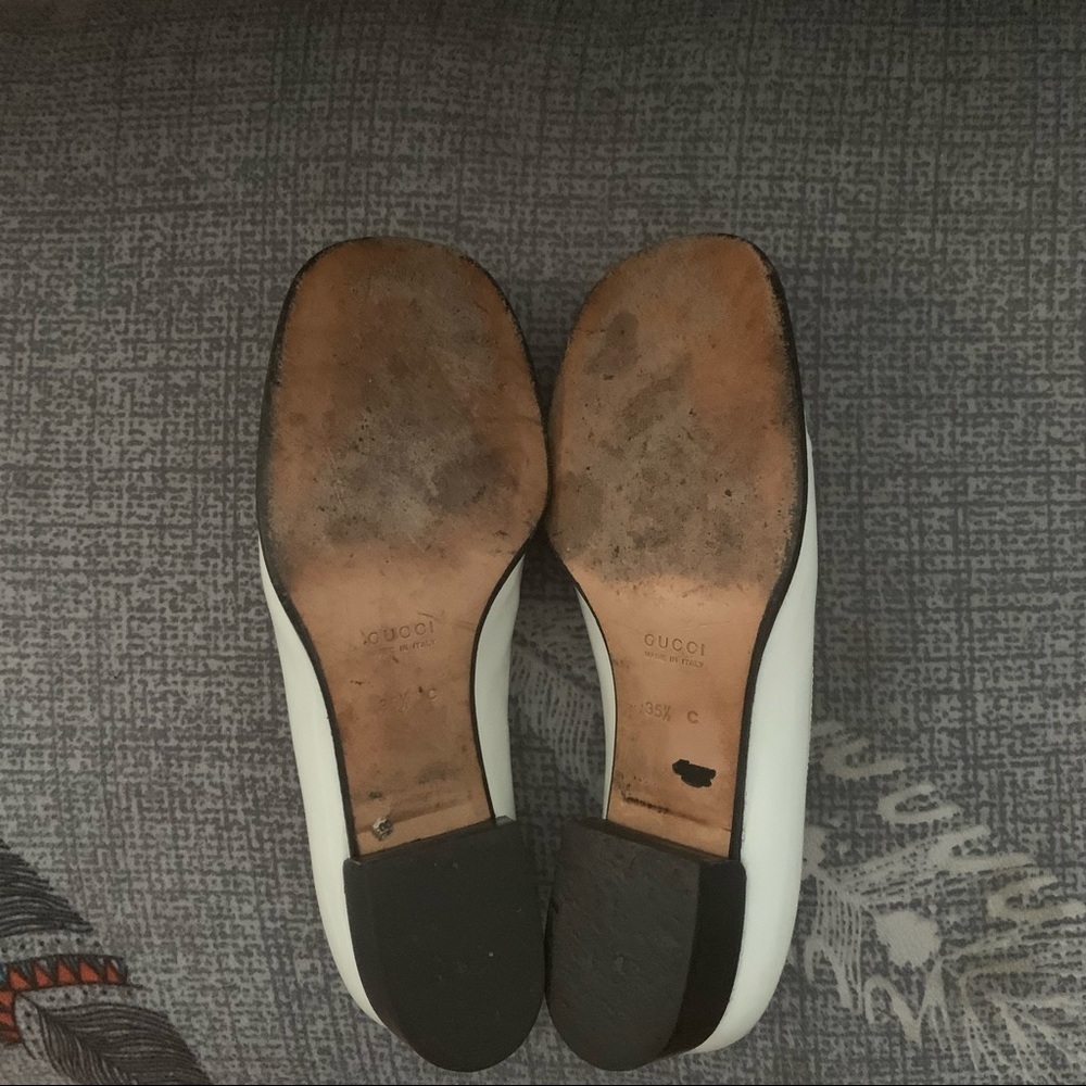 Gucci leather square toe loafer - Picture 8 of 11